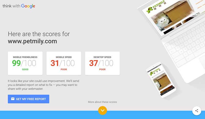 看看你的網(wǎng)站「行動分?jǐn)?shù)」有多高?