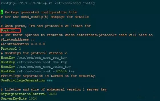 Linux��������䛰�ȫ�����޸�SSH�˿�