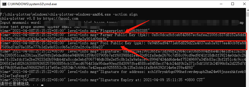 CHIA p�P�O��