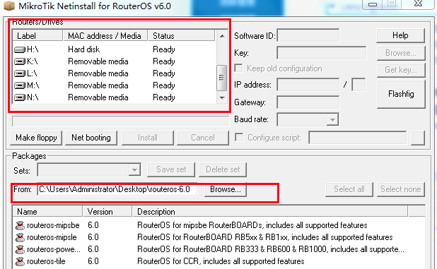 MikroTik RouterOS���b���𷽷��̳�